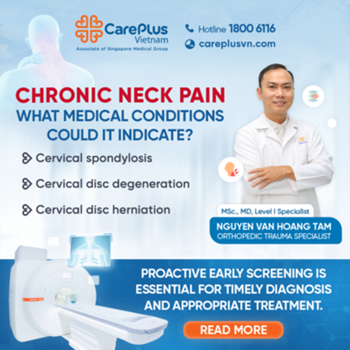 CHRONIC NECK PAIN - WHAT MEDICAL CONDITIONS COULD IT INDICATE?  LISTEN TO YOUR BODY TO PROACTIVELY PROTECT YOUR HEALTH 