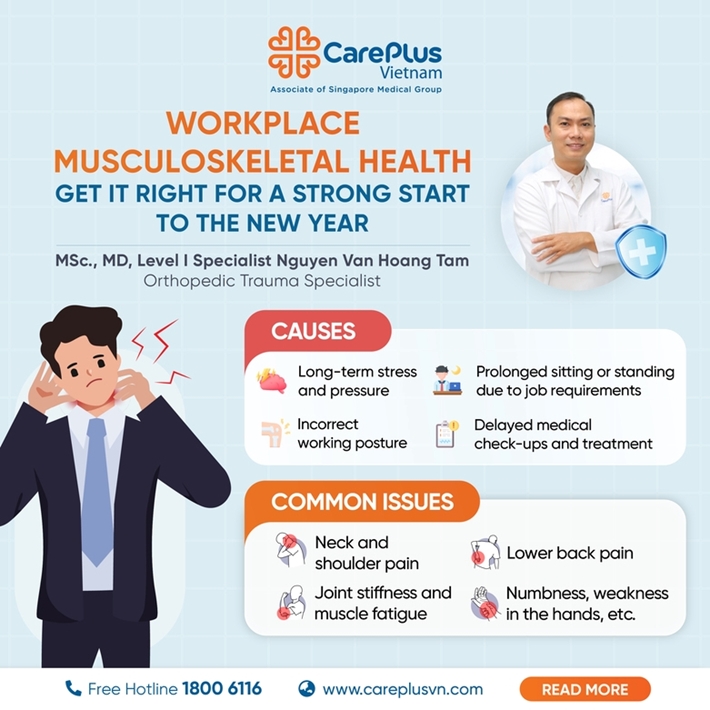 WORKPLACE MUSCULOSKELETAL HEALTH - GET IT RIGHT FOR A STRONG START TO THE NEW YEAR 