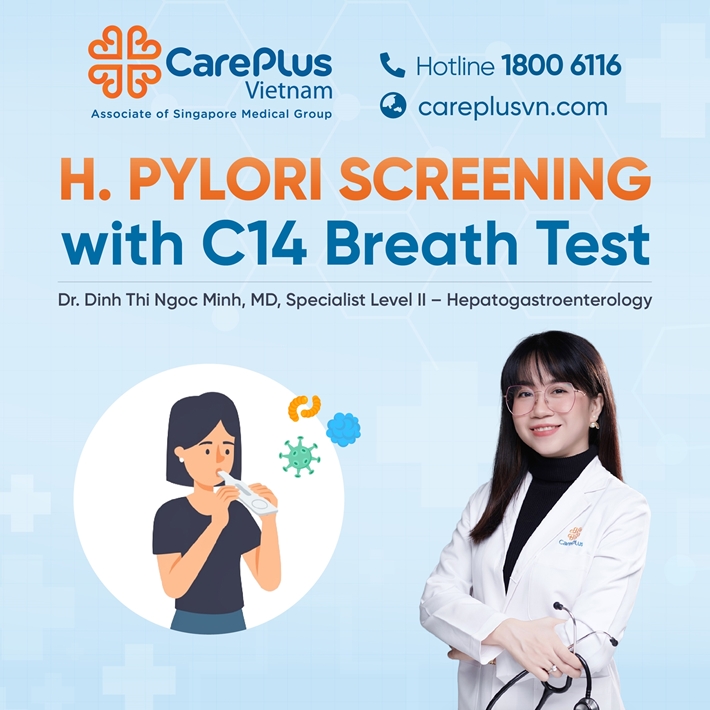 SCREENING FOR HELICOBACTER PYLORI USING THE C14 UREA BREATH TEST 