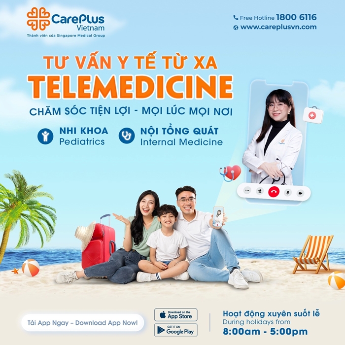 CHĂM SÓC SỨC KHỎE MỌI LÚC MỌI NƠI VỚI TELEMEDICINE