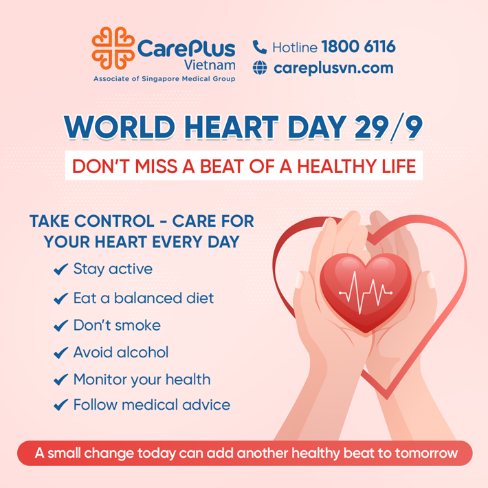 DON’T MISS A BEAT TO A HEALTHY LIFE - PROACTIVELY CARE FOR YOUR HEART EVERY DAY