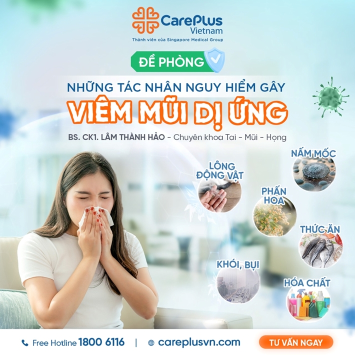 ĐỀ PHÒNG NHỮNG TÁC NHÂN NGUY HIỂM GÂY VIÊM MŨI DỊ ỨNG