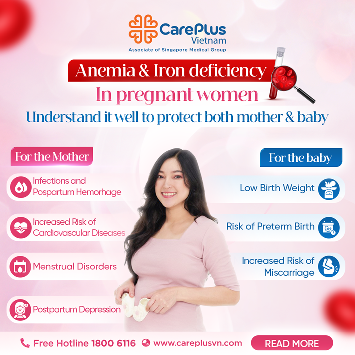 IRON-DEFICIENCY ANEMIA IN PREGNANT WOMEN – UNDERSTAND IT TO PROTECT BOTH MOTHER AND BABY