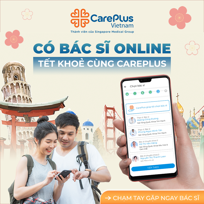 AN TÂM ĐÓN TẾT KHỎE CÙNG ỨNG DỤNG CAREPLUS