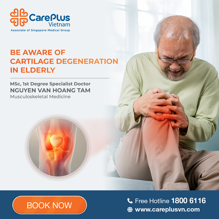 BE AWARE OF CARTILAGE DEGENERATION IN ELDERLY 