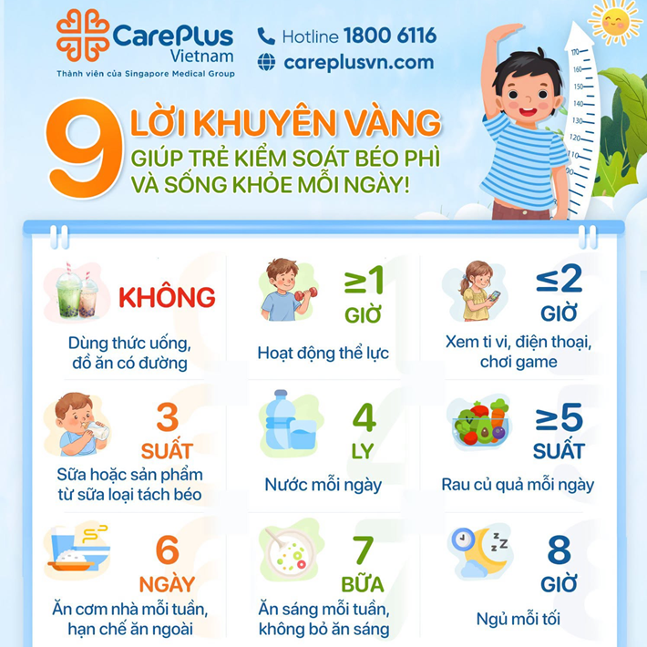 THỪA CÂN, BÉO PHÌ Ở TRẺ NHỎ: 9 LỜI KHUYÊN TỪ CHUYÊN GIA GIÚP BA MẸ KIỂM SOÁT TỪ SỚM