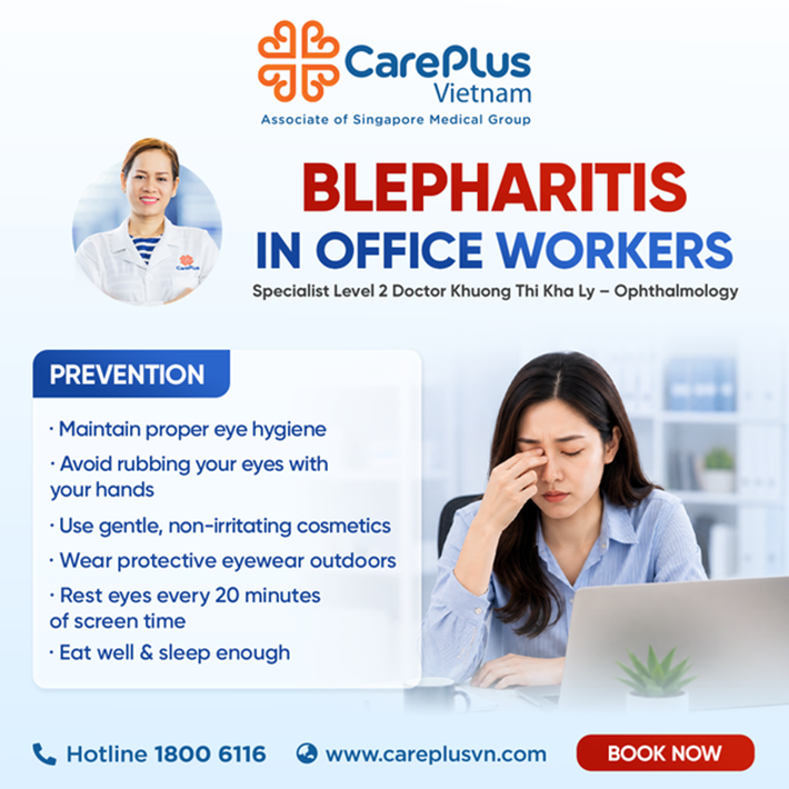 BLEPHARITIS IN OFFICE WORKERS – HOW TO PREVENT IT EFFECTIVELY?