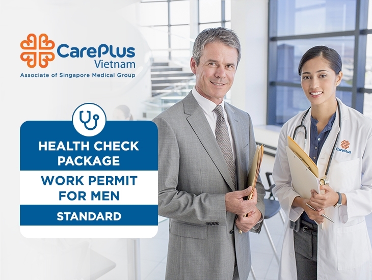 Work permit health check for Men - Standard