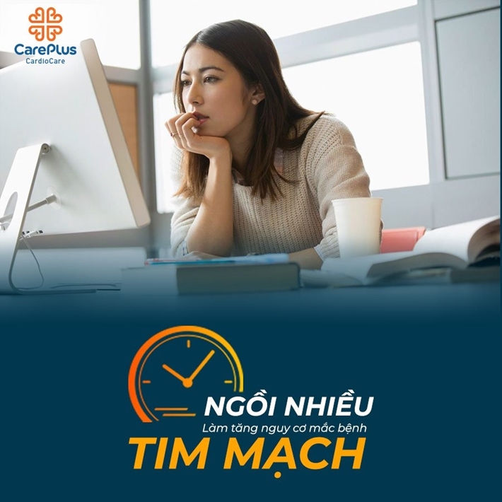 Ngồi nhiều tăng nguy cơ mắc bệnh tim không phải ai cũng biết