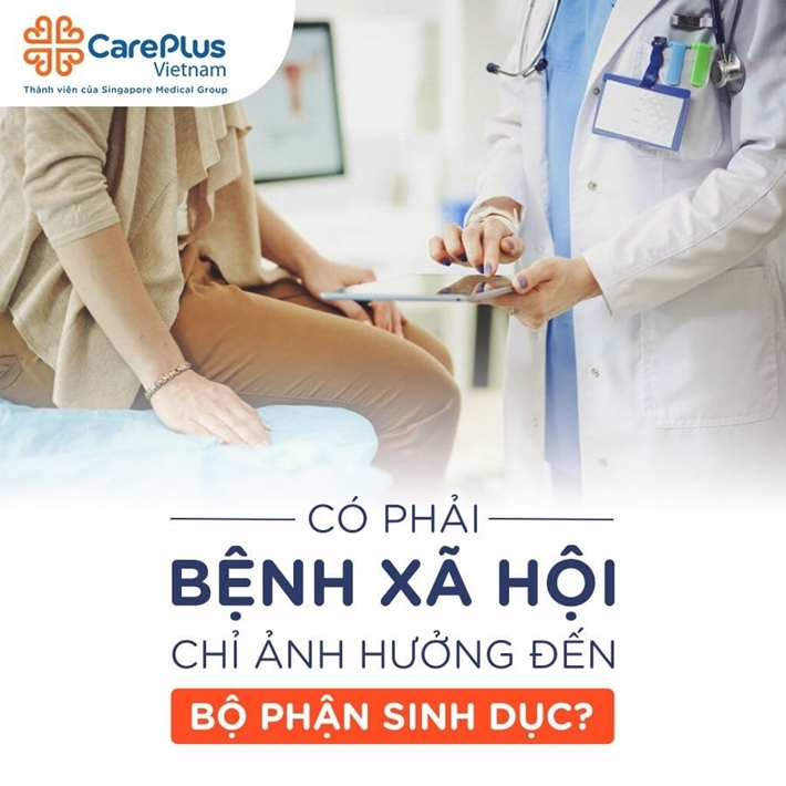 Có phải các bệnh xã hội chỉ ảnh hưởng đến bộ phận sinh dục?