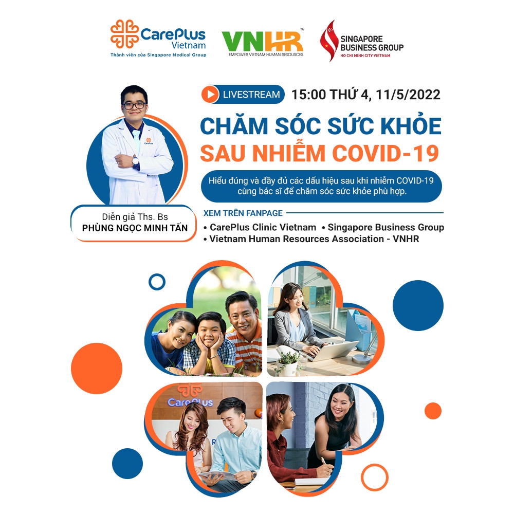 Livestream Chăm sóc sức khỏe sau Covid-19