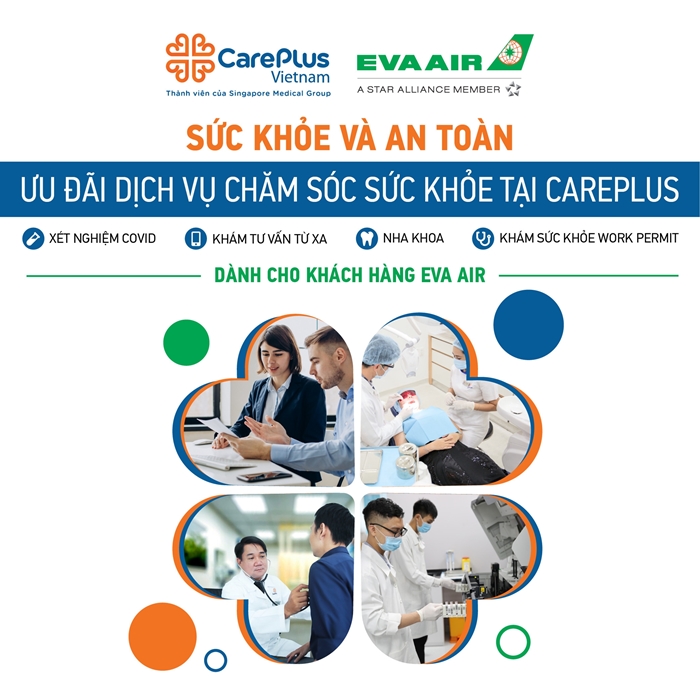 Sức khỏe và An toàn - Ưu đãi dịch vụ chăm sóc sức khỏe tại CarePlus 