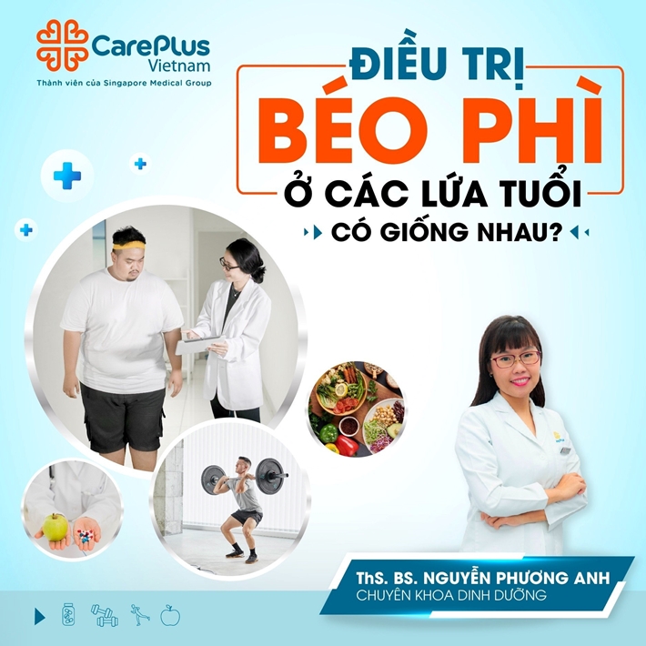 ĐIỀU TRỊ BÉO PHÌ Ở CÁC LỨA TUỔI CÓ GIỐNG NHAU?